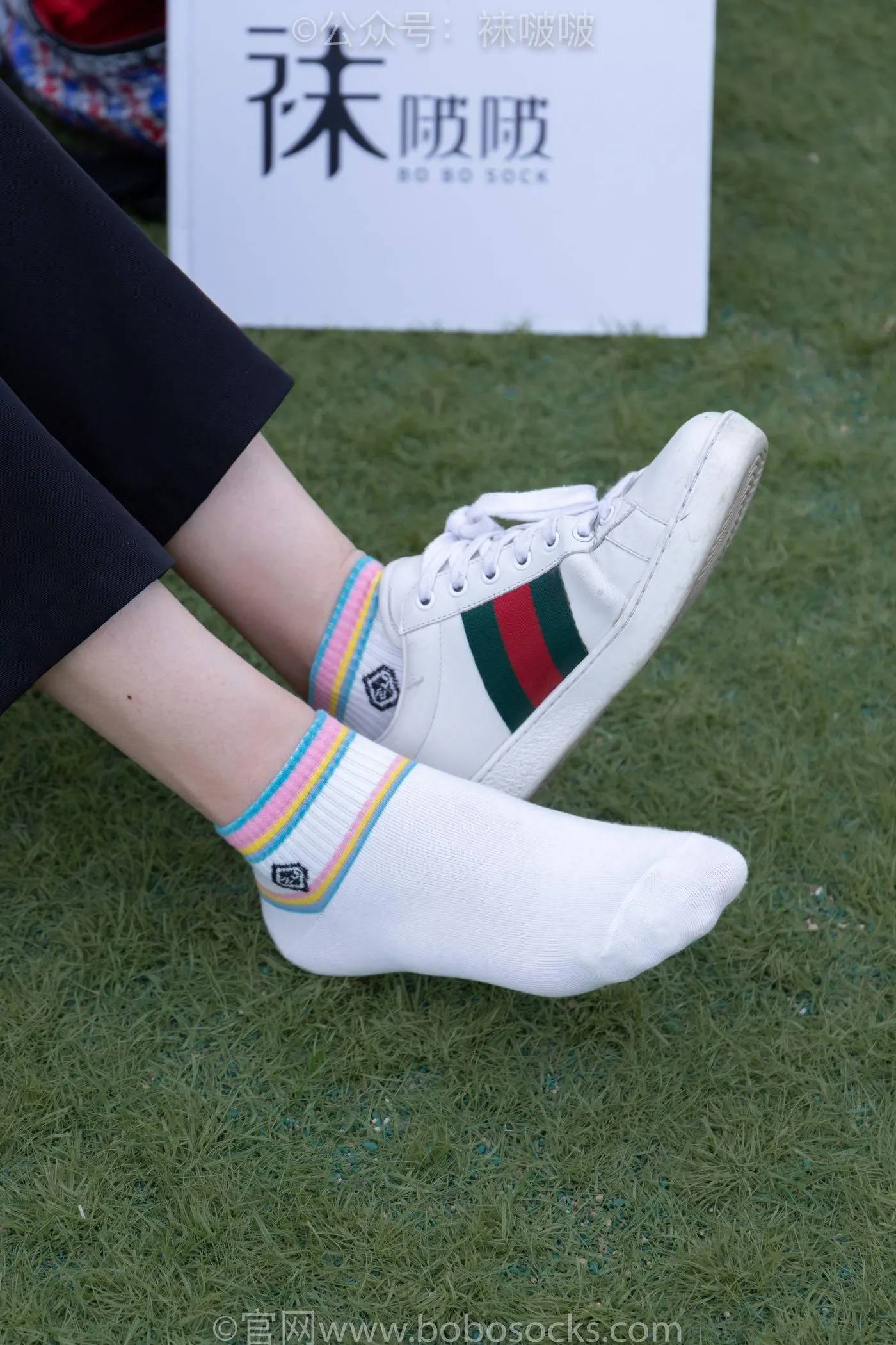 [BoBoSocks袜啵啵]NO.021 泡芙-板鞋、白棉袜、裸足 [131P]插图